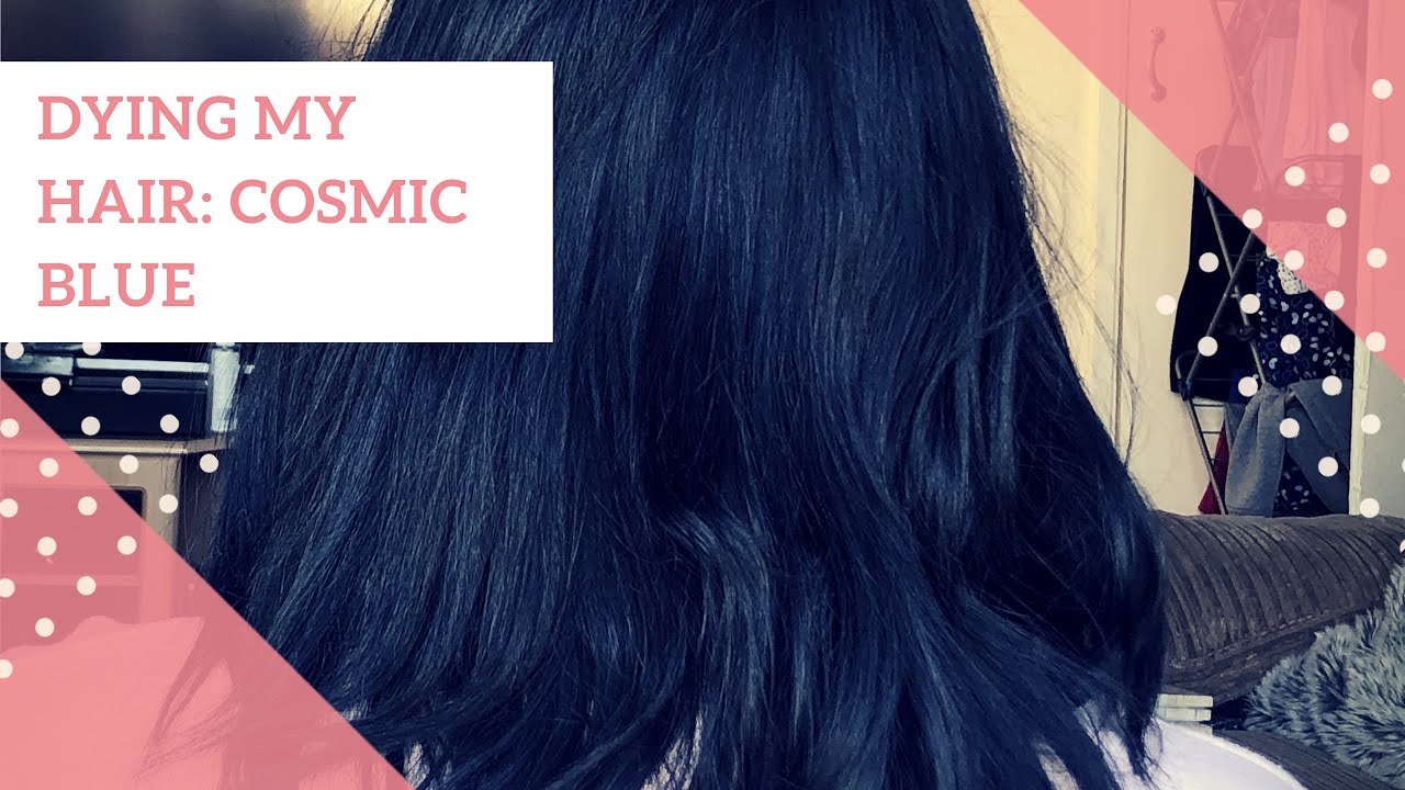 Dying my hair COSMIC BLUE! 💆🏻‍♀️ | Schwarzkopf Live: Cosmic Blue | Paige-Louise 💕🦄
