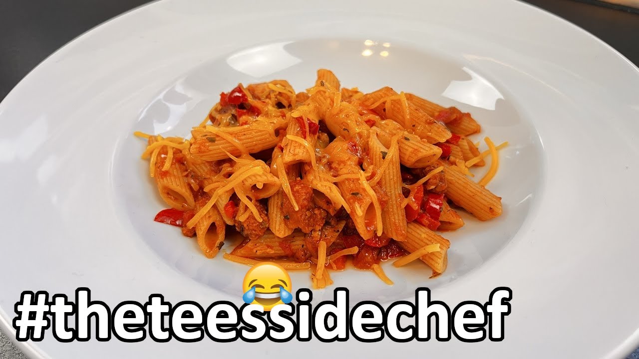 Real GANGSTERS Pasta With The Sausage And The Peppers And The Onions - NOT For Plastic Gangsters!