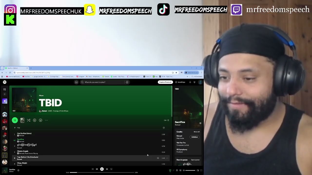 THIS ALBUM & FEATURE CRAZY🔥🇲🇲 RELOAD - TBID [ FULL ALBUM REVIEW ] *UK🇬🇧REACTION*