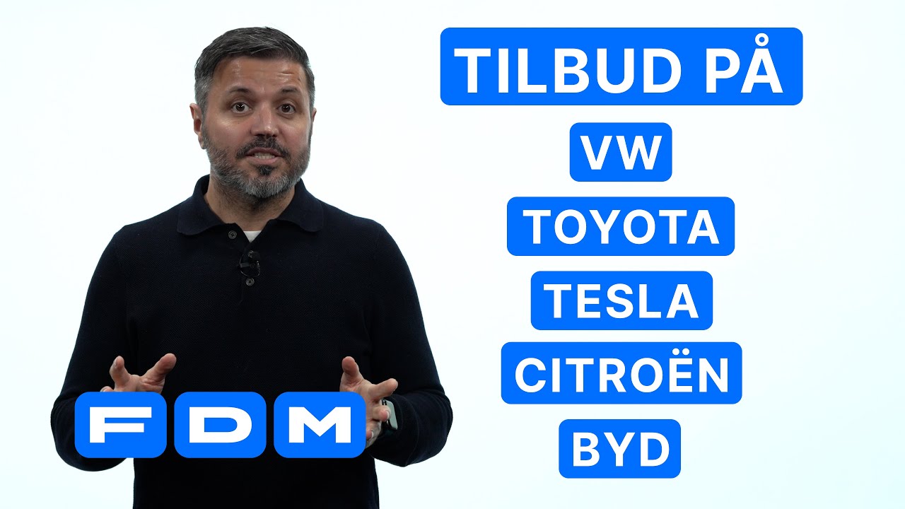 Her er de bedste tilbud p&aring; nye biler - januar 2026