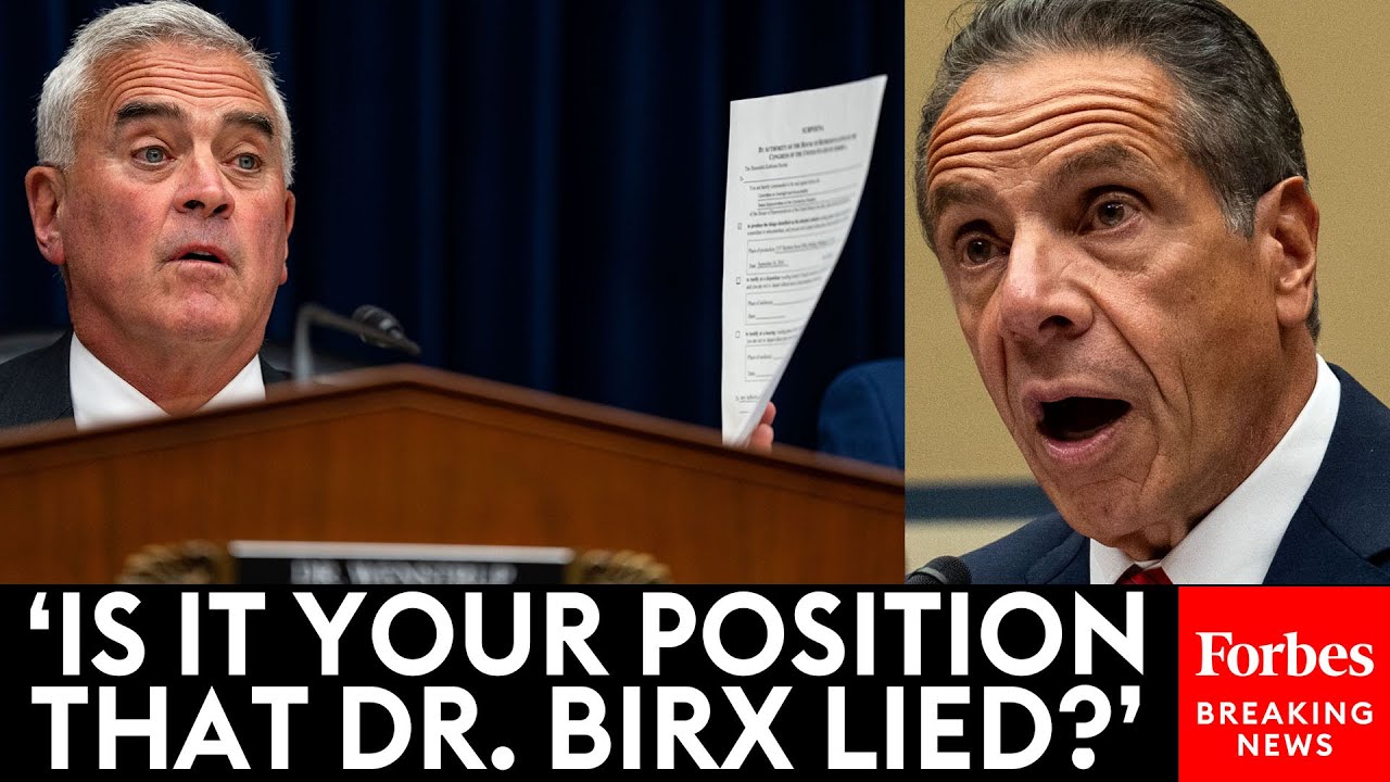 MUST WATCH: Brad Wenstrup Drills Down On Andrew Cuomo Over COVID-19 Guidance