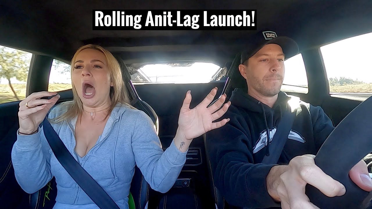 Scaring my Girlfriend in a 1300HP Twin Turbo Lamborghini Huracan!
