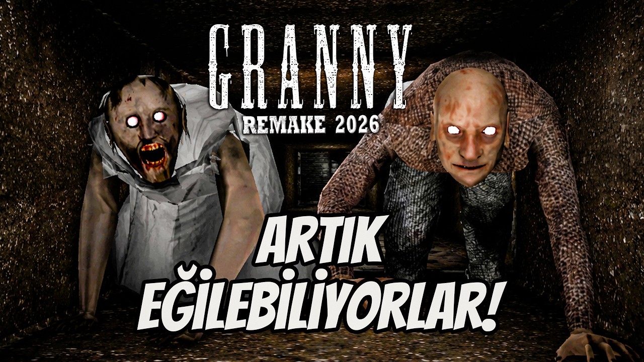 GRANNY VE GRANDPA ARTIK VENTLERE GİREBİLİYOR! - Granny Remake 2026