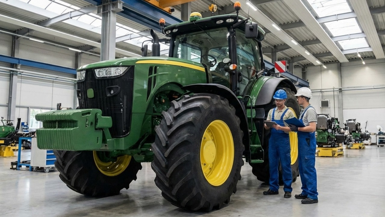 Por Dentro de las Fábricas Europeas: Del Acero al Tractor Gigante (Proceso Completo)
