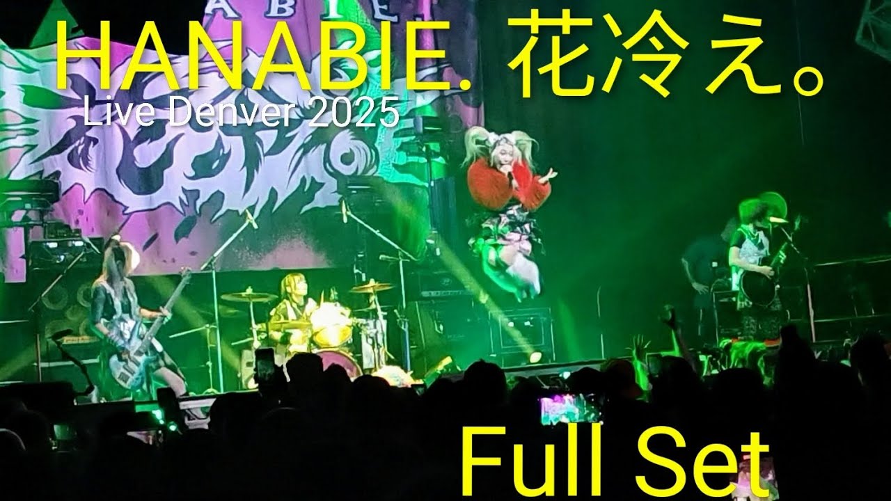 HANABIE. 花冷え。(Full Set Live - The Summit, Denver CO, April 3rd 2025)