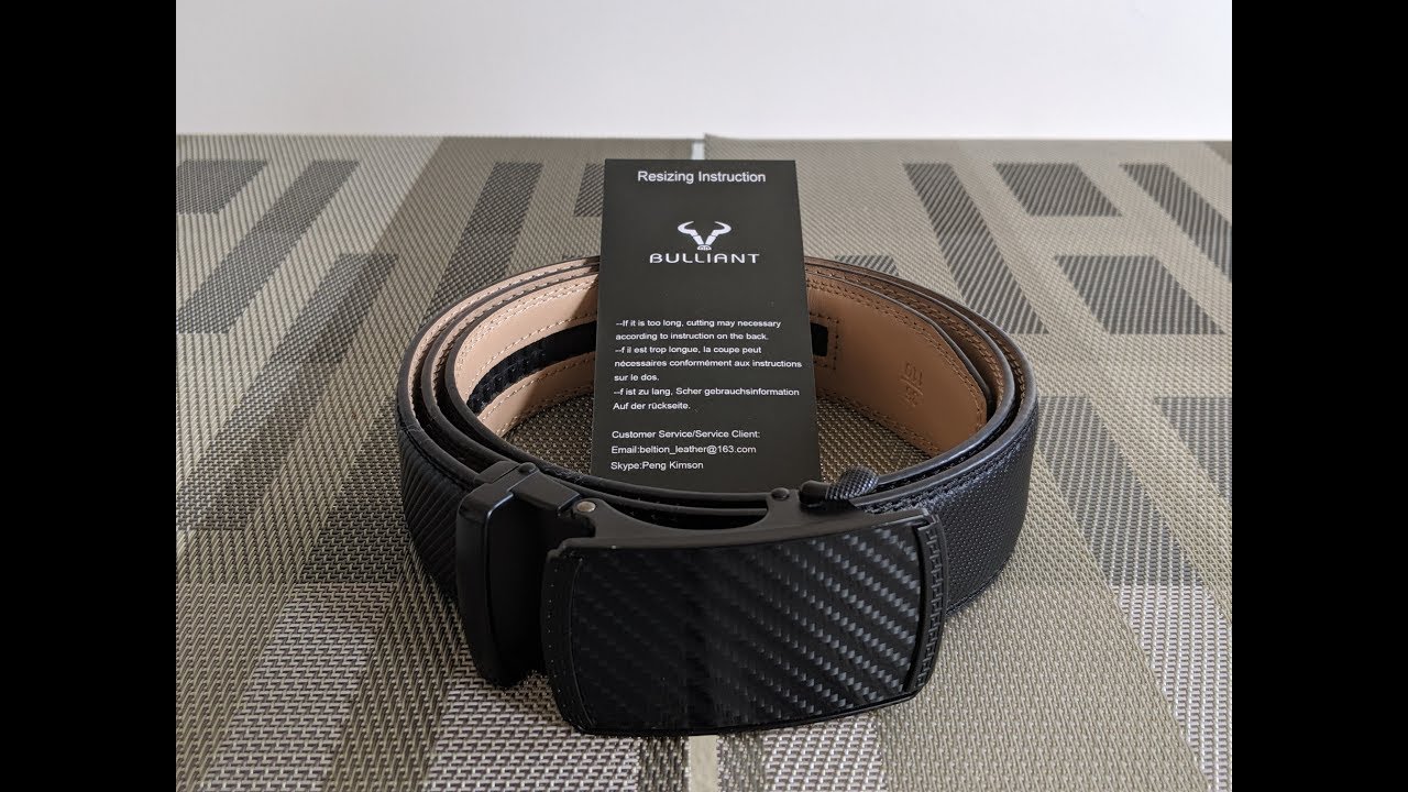Bulliant Slide Ratchet Belt - The Best Belt Ever?!