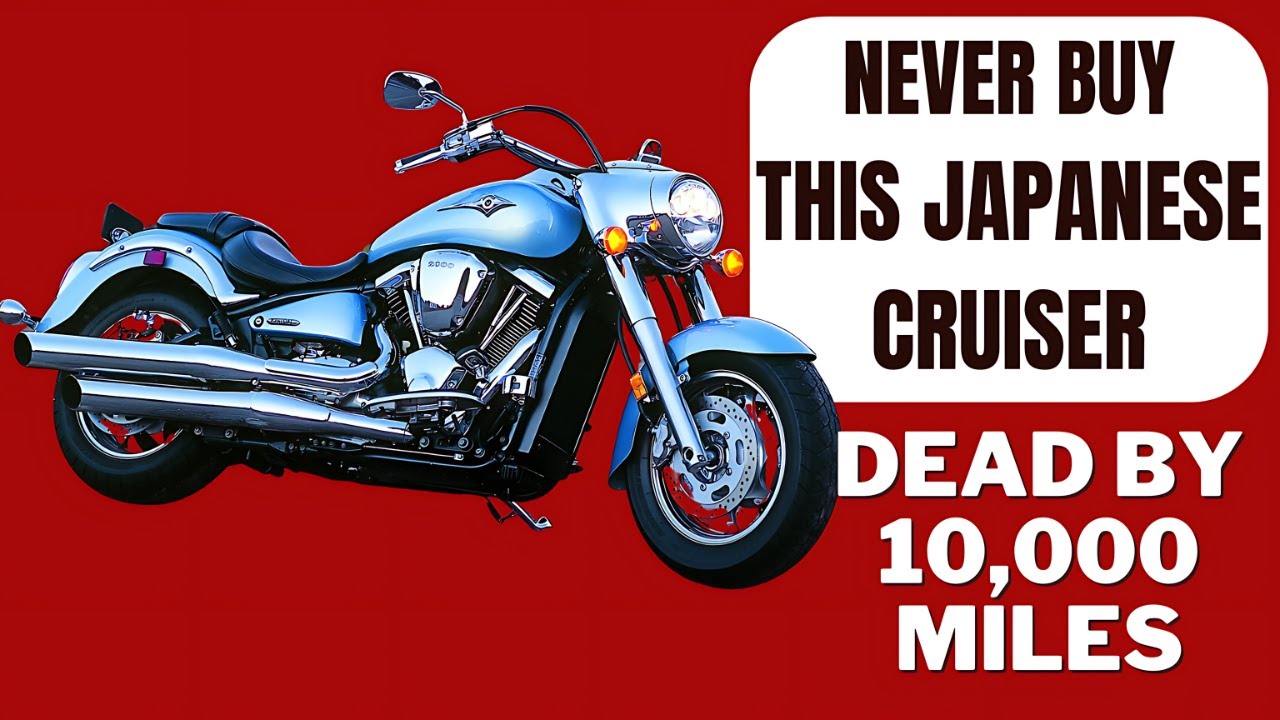 10 Least Reliable Japanese Cruiser Motorcycles that won’t even last 10,000 miles