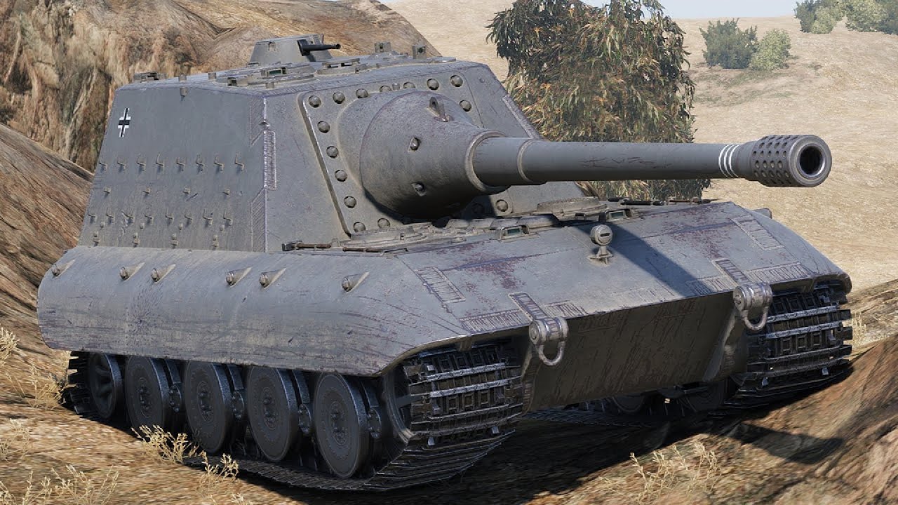 World of Tanks Jagdpanzer E100 - 9 Kills 12.6K Damage #wot