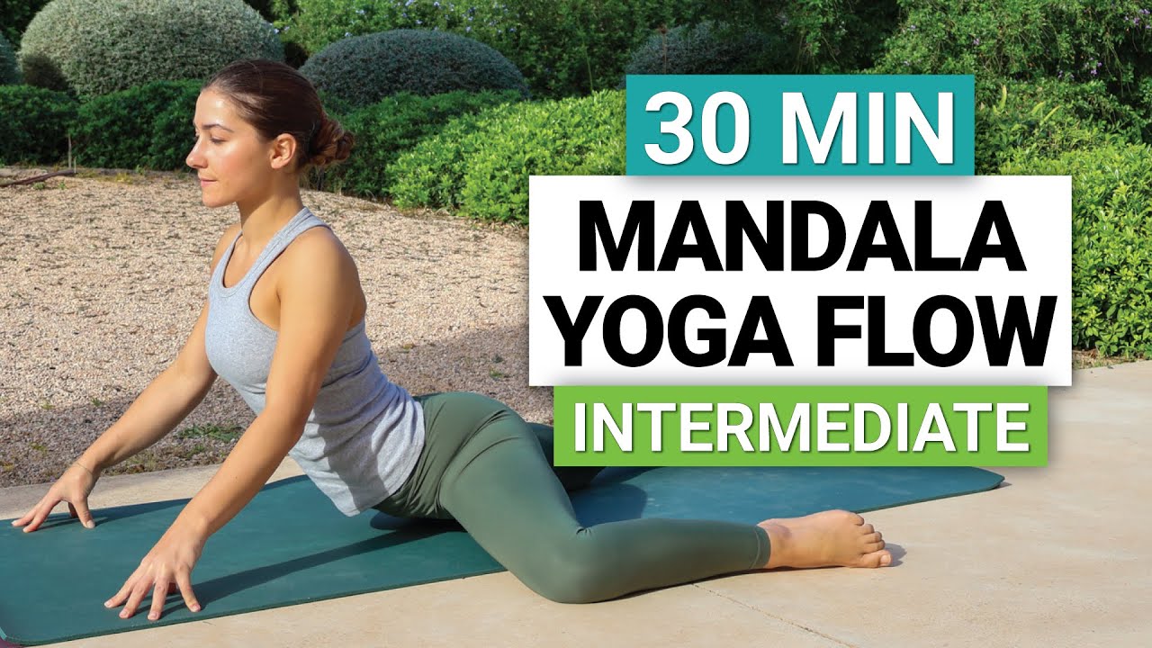 30 Min Mandala Yoga Flow | Full Body Intermediate Yoga