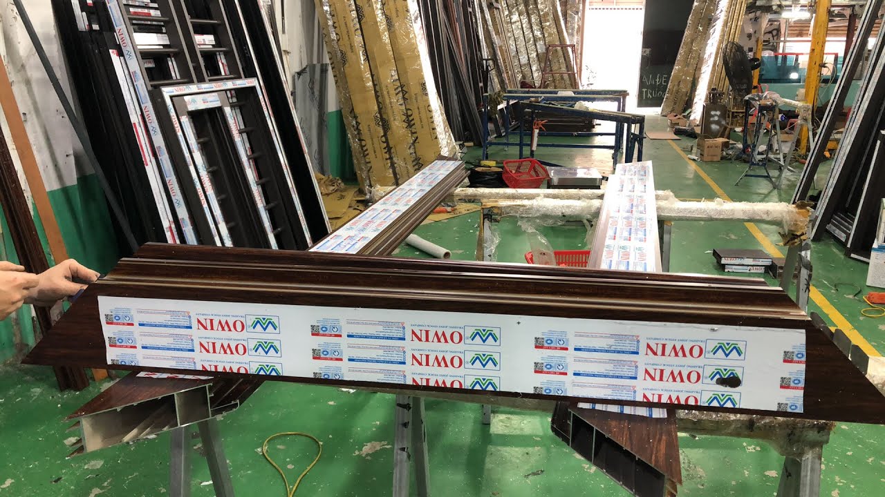 Hướng dẫn ép cánh cửa nhôm thuỷ lực 100% Thợ xem xong biết làm || Cửa Nhôm Thuỷ Lực Owin 0563869999