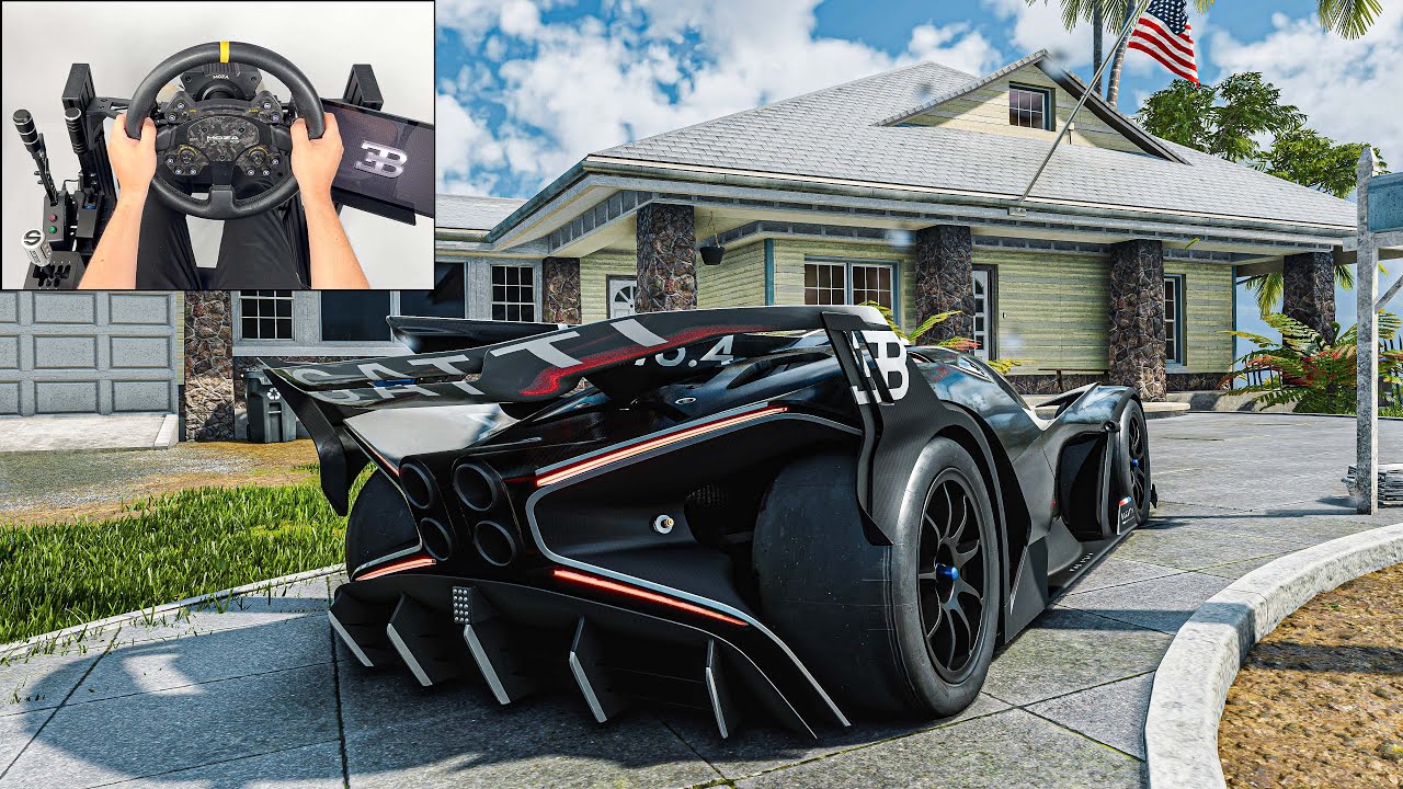 Bugatti Bolide | The Crew Motorfest | Steering Wheel Gameplay