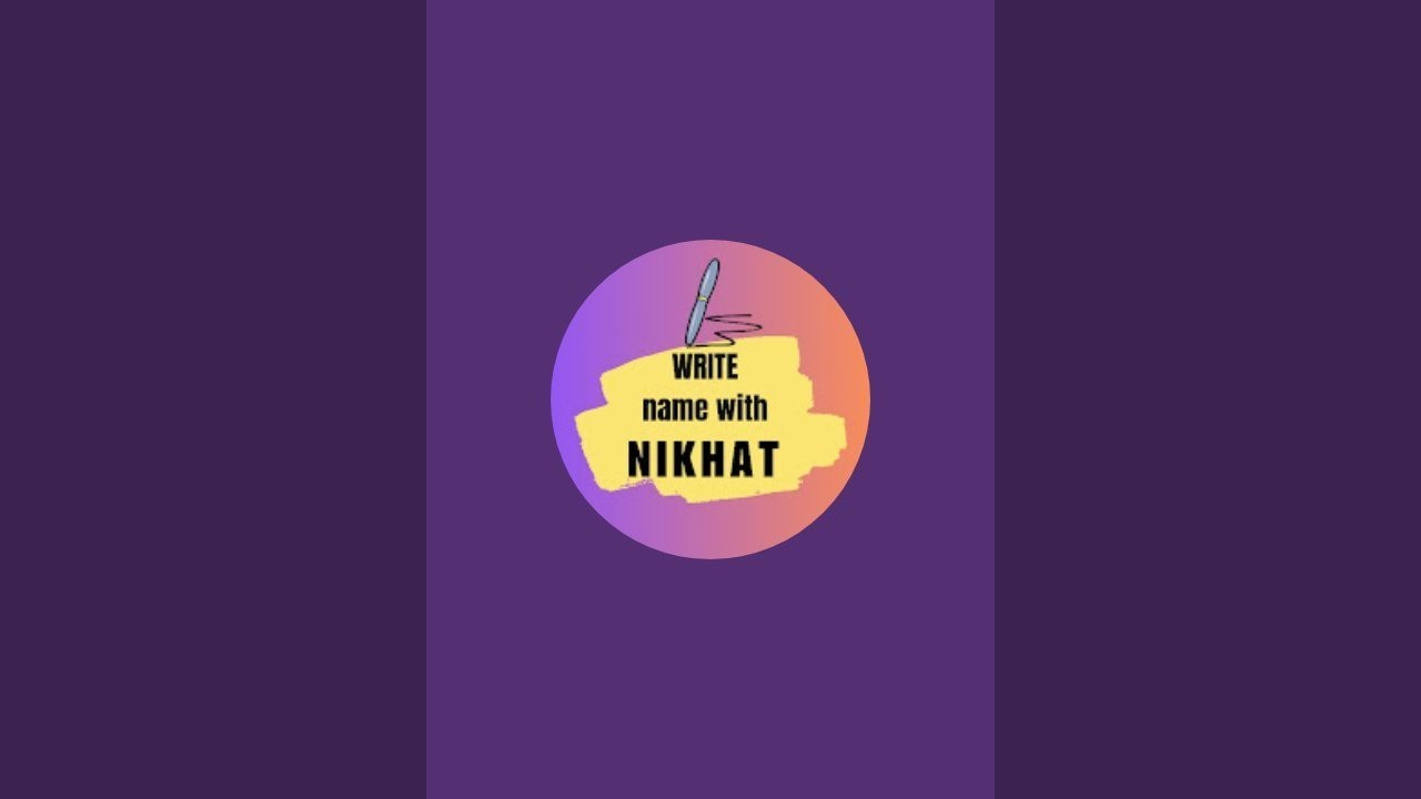 Write Name With Nikhat is ✍️ live #NameWriting