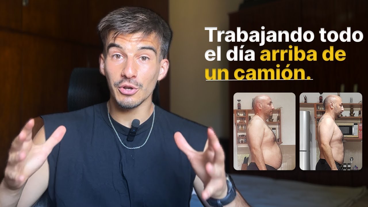 Tiene 45 AÑOS y bajó 10 KILOS en 90 DÍAS a pesar de su trabajo | 🏅 Consolidación de Gastón Edrosso 🏅