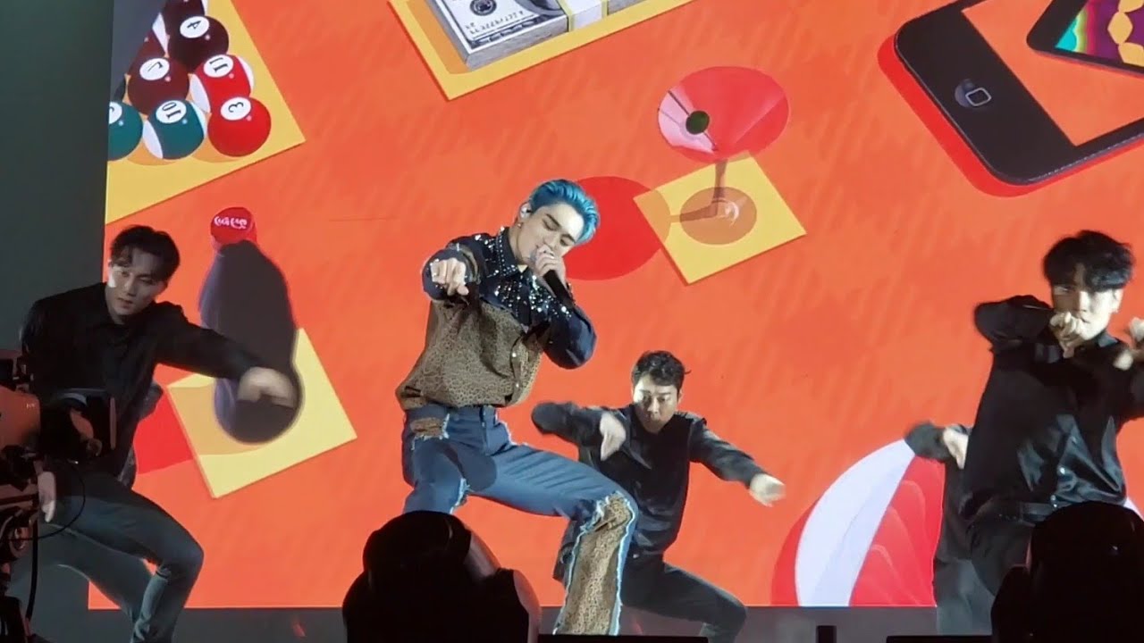 191115 Lucas Bass Go Boom @ SuperM 슈퍼엠 We Are The Future Live Atlanta Concert Fancam