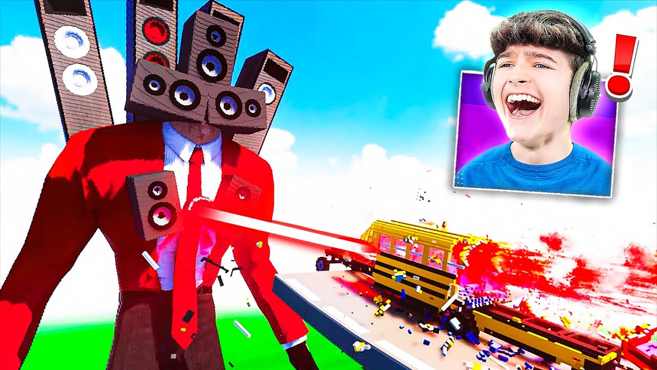 Ich BESIEGE den CAMERA BOSS (Skibidi Toilet)