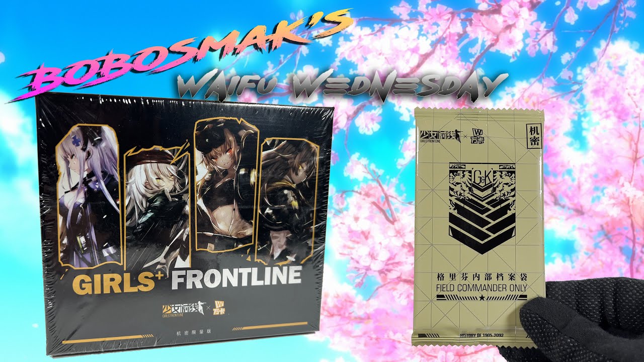 Waifu Wed: Girls' Frontline trading card unboxing!