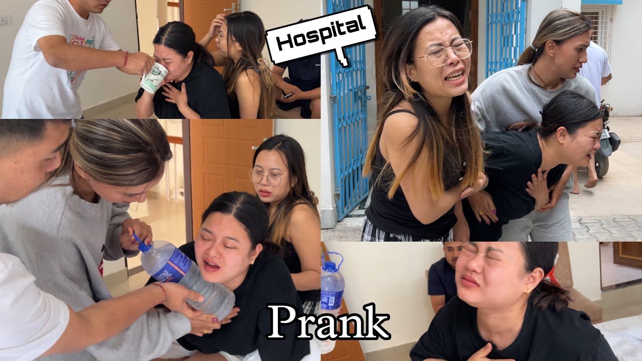 KHATRA PRANK SATHI HARU LAI😱HOSPITAL LANA PAREO 😭