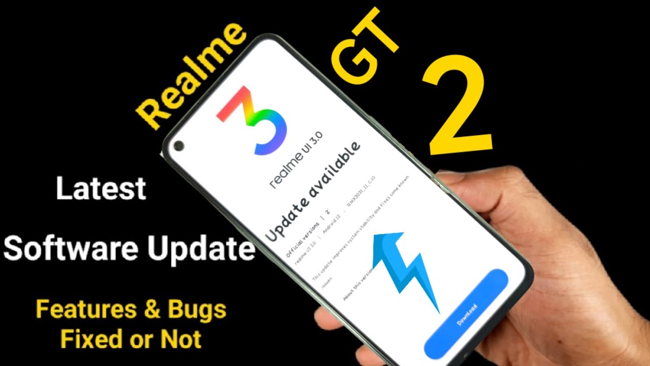 Realme GT 2 Software Update Size & features issues fixed or not 🔥🔥🔥