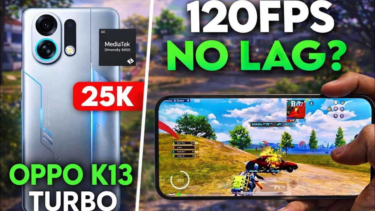 Top Gaming Phone Under ₹25,000? Oppo K13 Turbo Honest Review