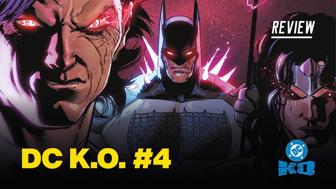 Обзор комикса DC K.O. #4 &mdash; Финальная четвёрка проходит абсолютную проверку.