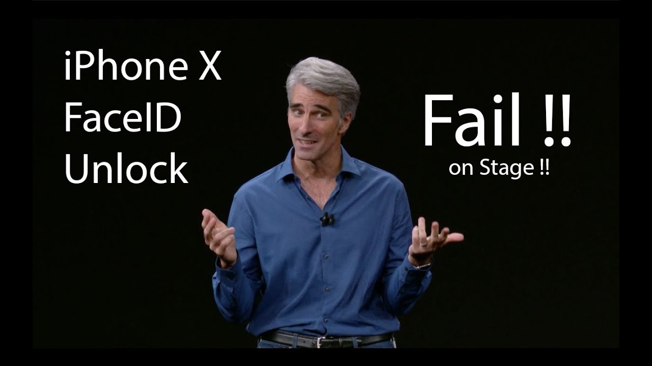 Apple September Event 2017 | FaceID Fail