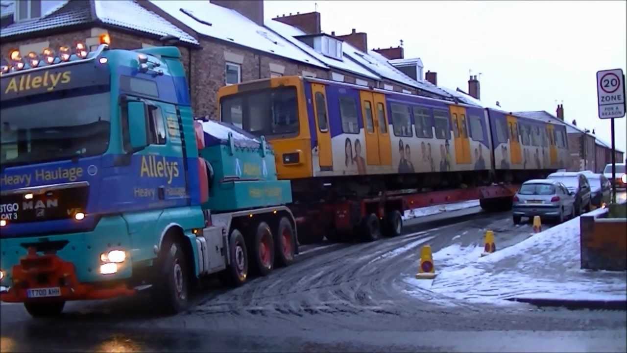 Tyne and Wear Metro - Metrocar 4075 goes for Refurbishment