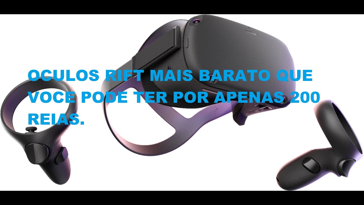 OCULOS RIFT MAIS BARATO PRA SE JOGAR NO PC | CHEAPEST RIFT SUNGLASSES TO PLAY ON PC