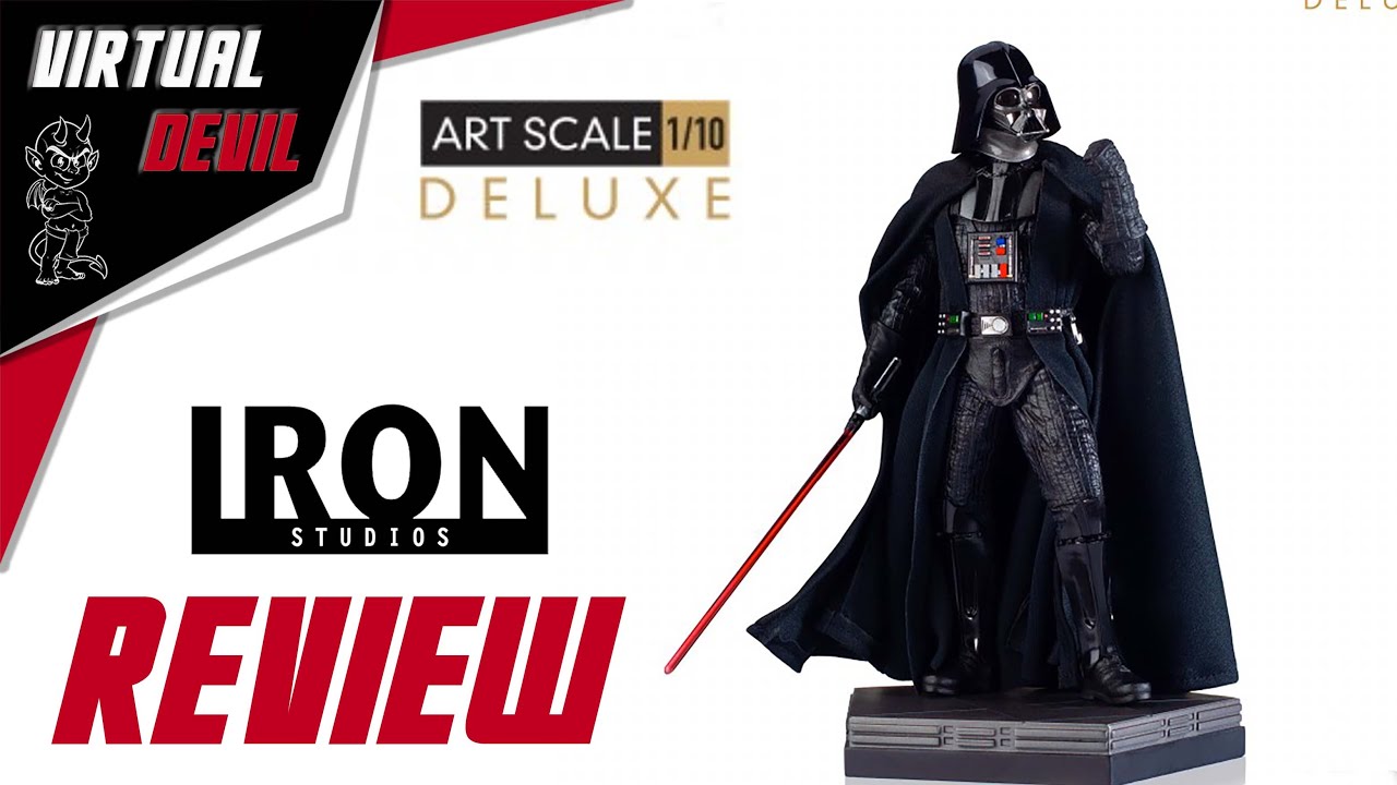 IRON STUDIOS - DARTH VADER DELUXE - 1/10 !!! UNBOXING & REVIEW !!!