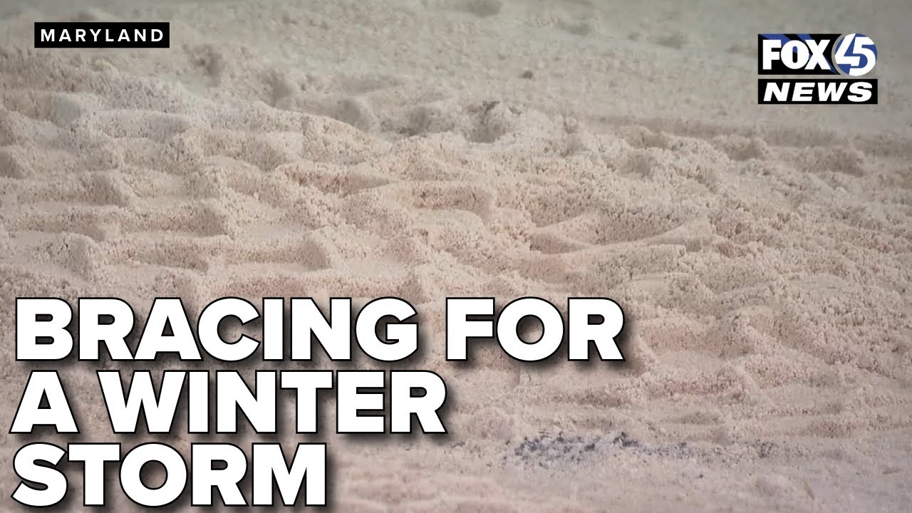 Baltimore City, County brace for winter storm; officials urge residents to stay indoors