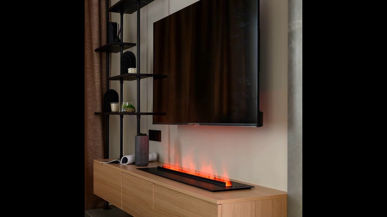 Chimenea de Vapor Mystflame 3D Fire 100 Multicolor WiFi | Chimeneas Eléctricas 3D