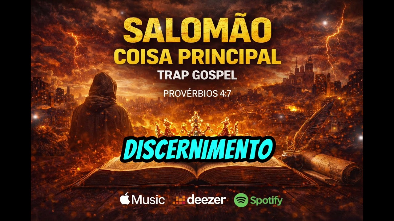 SALOMÃO – COISA PRINCIPAL | Trap Gospel (Provérbios 4:7) | Voz da Periferia