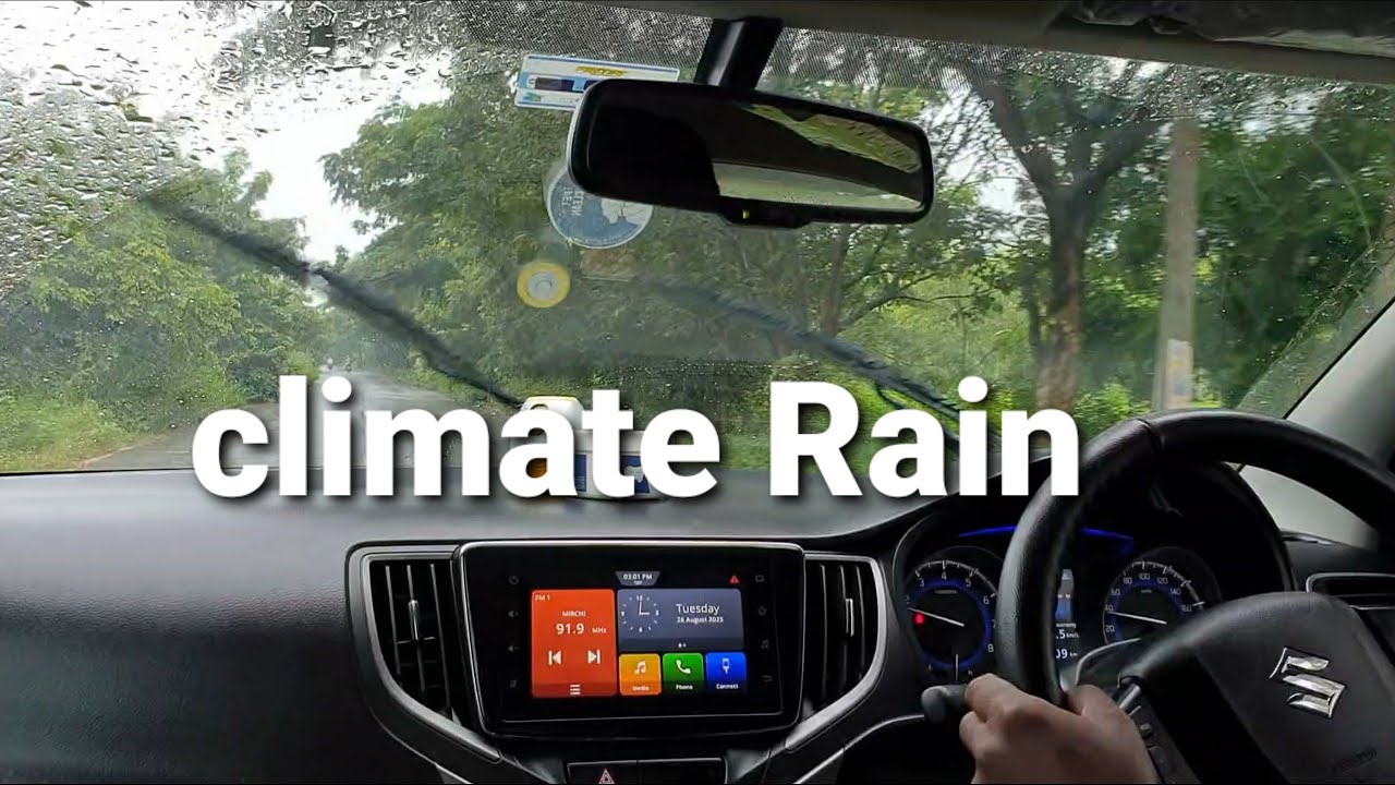 Rain & wind feeling good weather to drive | Ride & Rev | #drive #feel #ride 