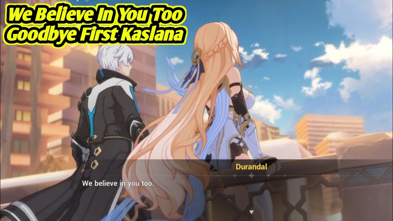 Durandal Talks With Kevin & Tells Him They Believe In Him Full Story In Japanese Honkai Impact 3rd