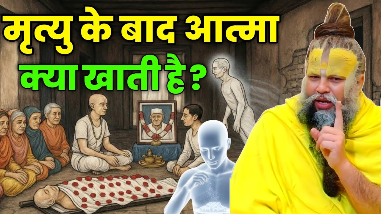 मृत्यु के बाद आत्मा कहाँ जाती है और क्या खाती है? वह रहस्य जिसे सुनकर हिल जाओगे।Premanand Ji Maharaj