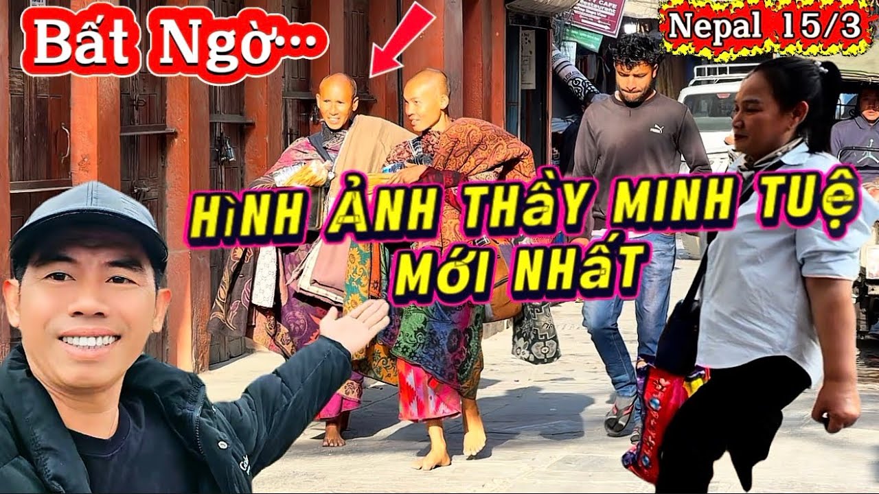Bất Ngờ…Gặp Thầy Minh Tuệ Khất Thực Tại Nơi An Trú…#thayminhtue #minhtue #nguyendongthap #nepal 