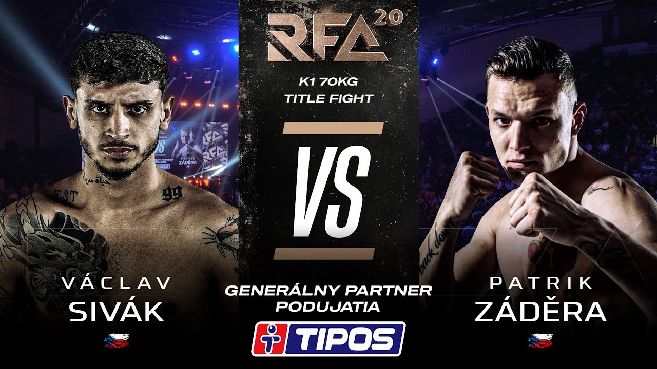 Václav SIVÁK vs Patrik ZÁDĚRA (K1) - Title fight | RFA 20 ALL STARS Bratislava