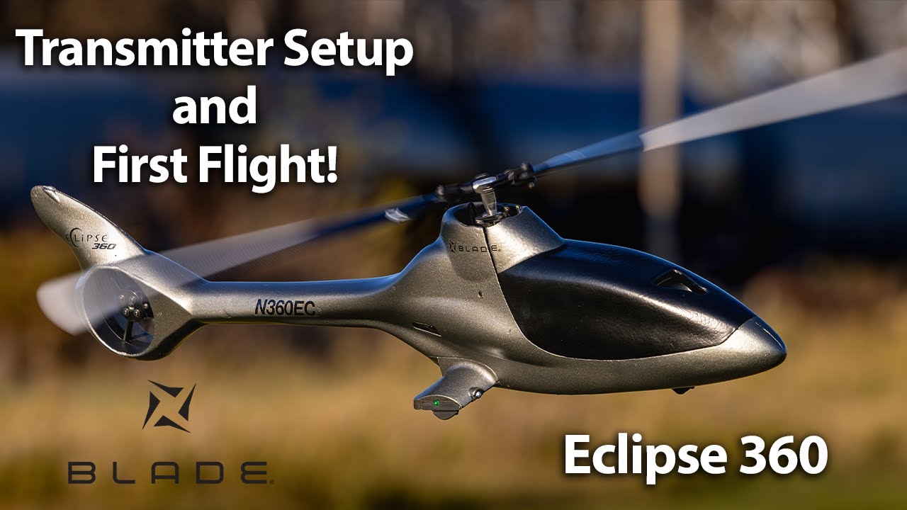 Blade Eclipse 360 ​​| Распаковка, настройка передатчика и первый полет