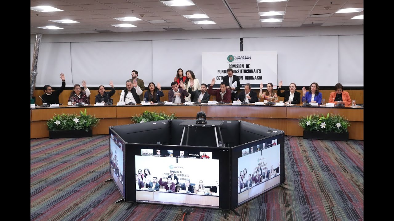 EN VIVO / Reuni&oacute;n Ordinaria de la Comisi&oacute;n de Puntos Constitucionales