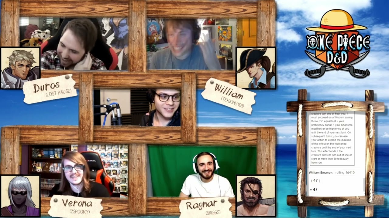 0.24% CHANCE OF THIS HAPPENING  - One Piece D&D Clip