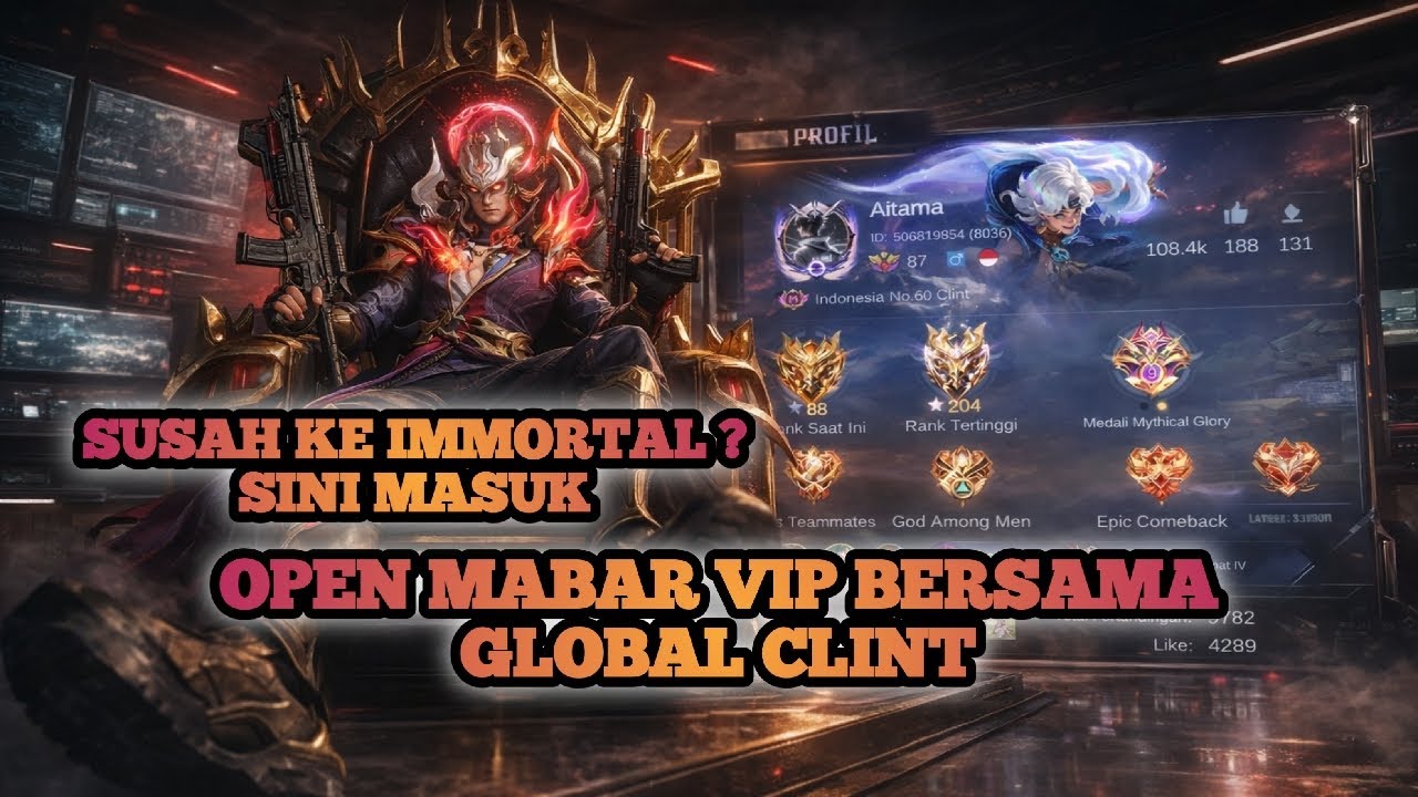 LIVE OPEN MABAR GRATIS /VIP MOBILE LEGENDS  #MLBB #SHORT #MOBILELEGENDS #fyp