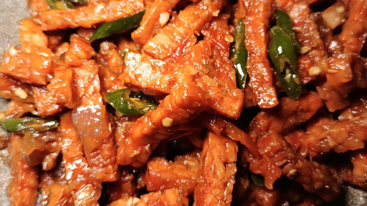 MASAK OREG TEMPE TOPPING CABE KERITING
