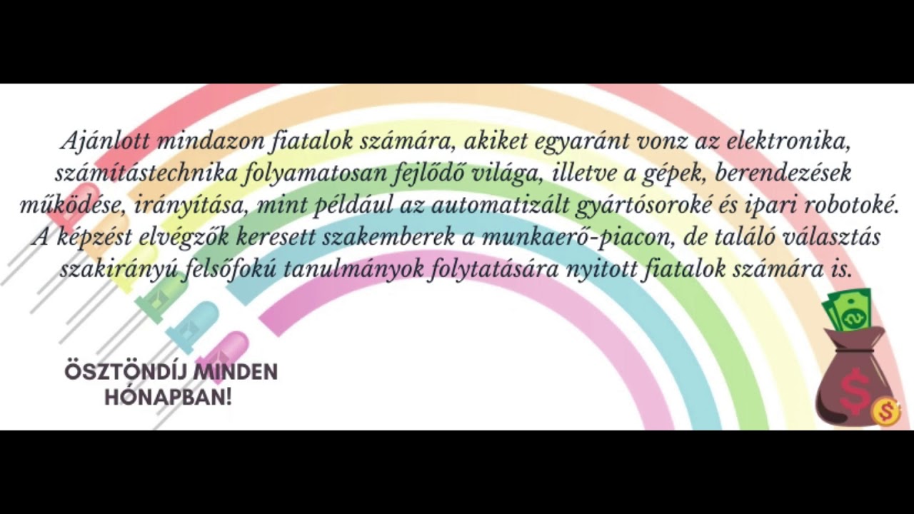 Elektronikai technikus - ESZC Botty&aacute;n J&aacute;nos Technikum indul&oacute; szakm&aacute;ja