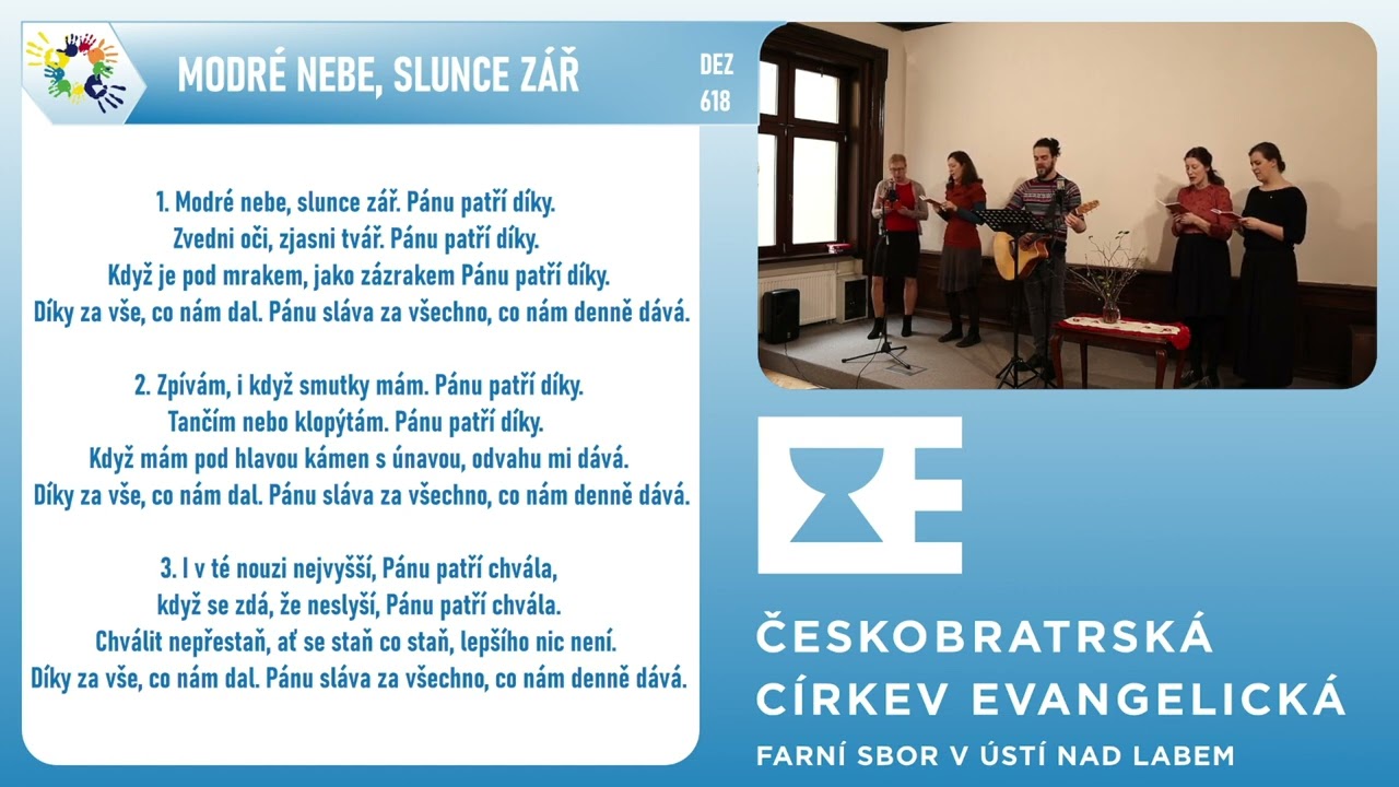 NEZ 618 MODRÉ NEBE, SLUNCE ZÁŘ