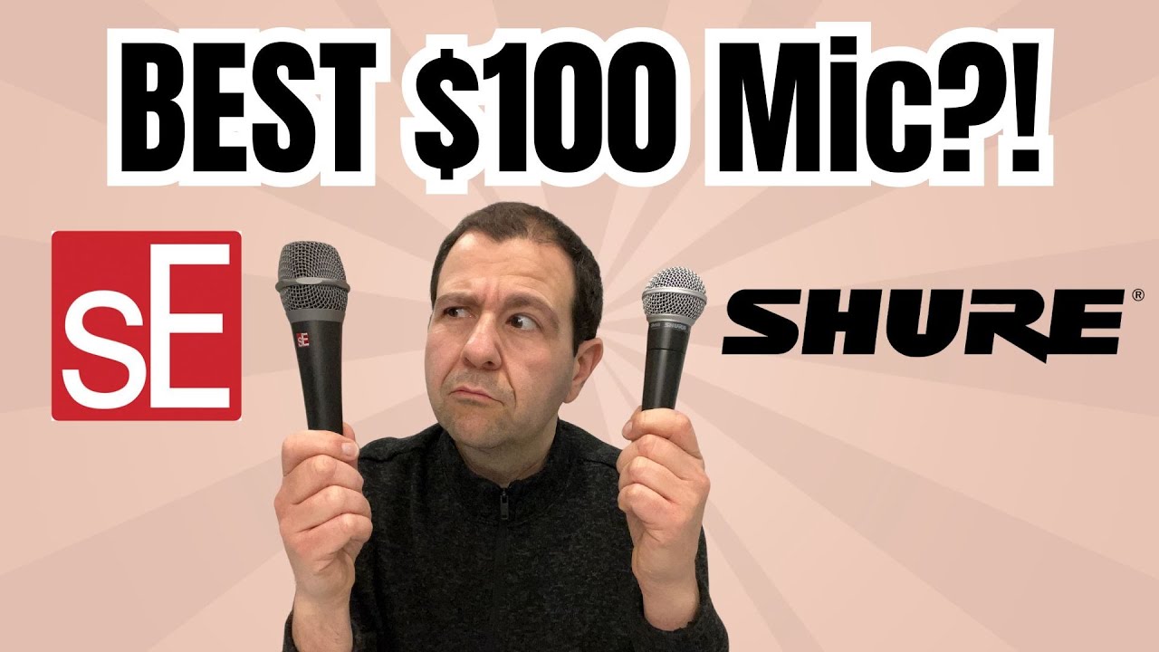 Shure SM58 vs SE V7 &ndash; Review & Sound Test