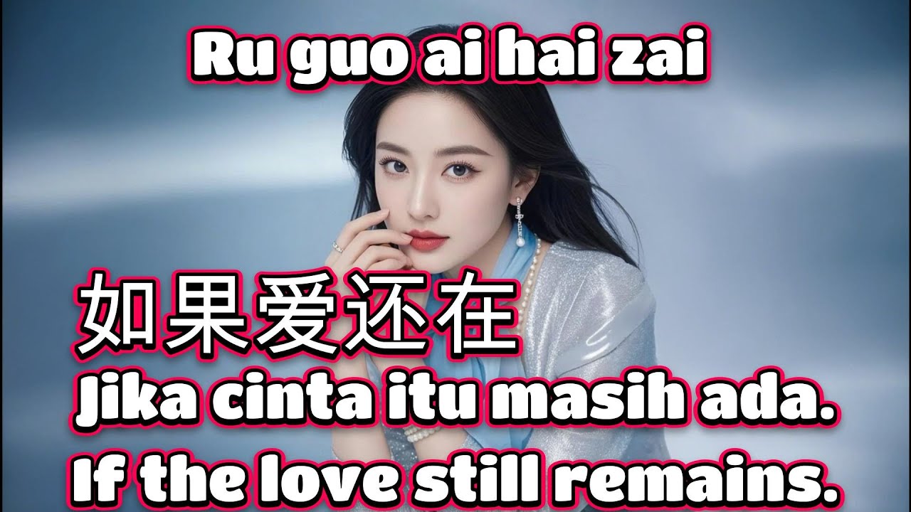 如果爱还在🎵演唱🎵雨中百合（超好聽）+cover🎵Ru guo ai hai zai