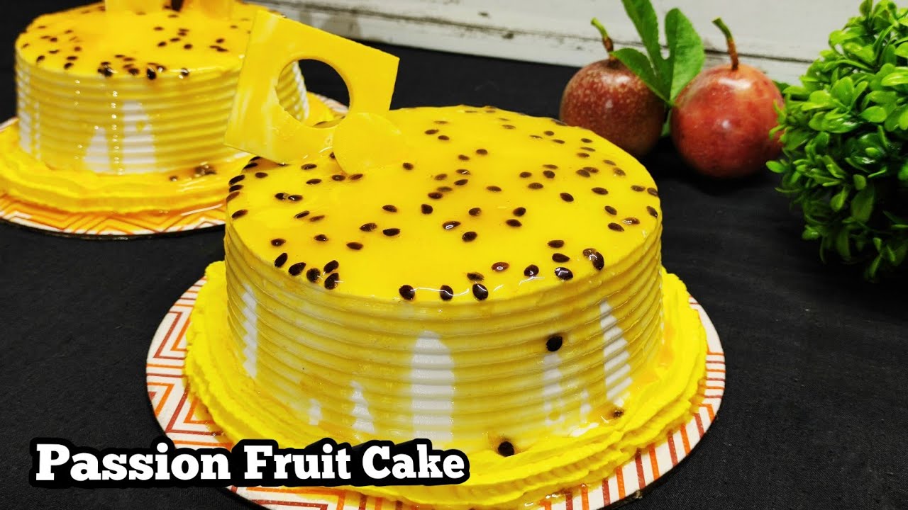 Passion fruit Cake || Passion fruit Cake recipe in Malayalam || Cake Tutorial || Ep#264