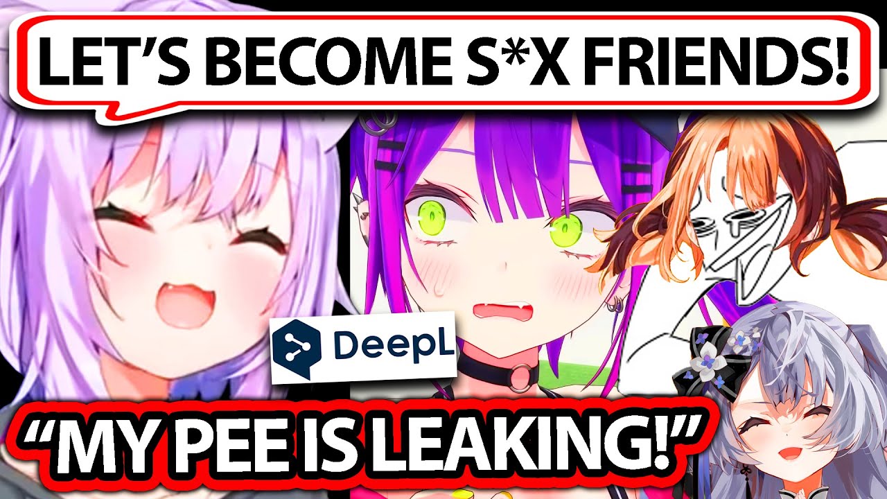 Gigi Communicating With Okayu using DeepL is PEAK COMEDY 【Hololive】