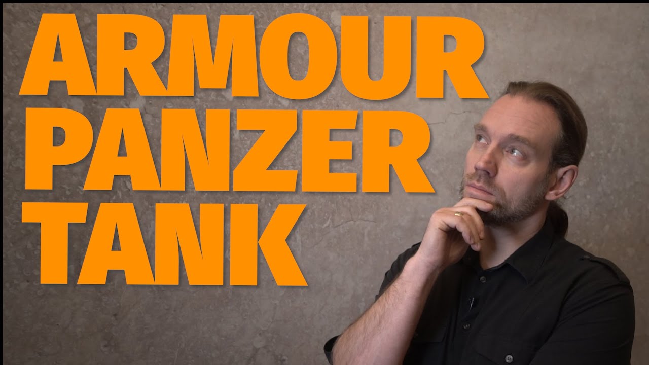 Panzer, Tank, Armour - woher stammen diese Worte eigentlich?