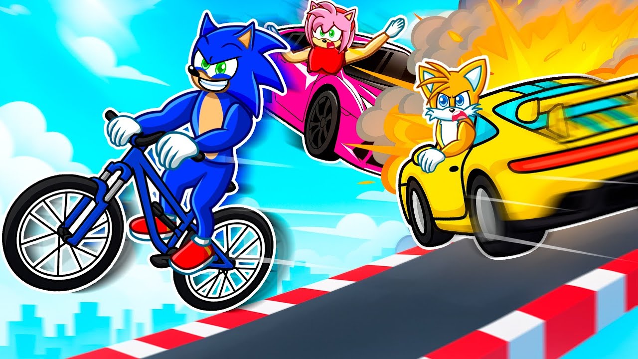 BICICLETAS vs SUPER COCHES en GTA 5!