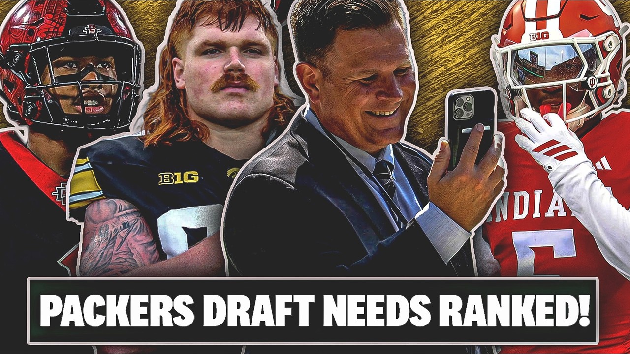 Packers NFL Draft needs RANKED!